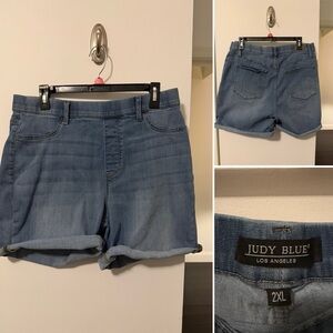 Judy Blue Light Blue Jean Shorts
